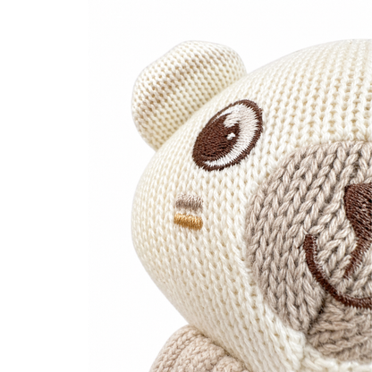 Robins Baby Hanging Bear Toy – Plush Rattle & Teether (0m+)
