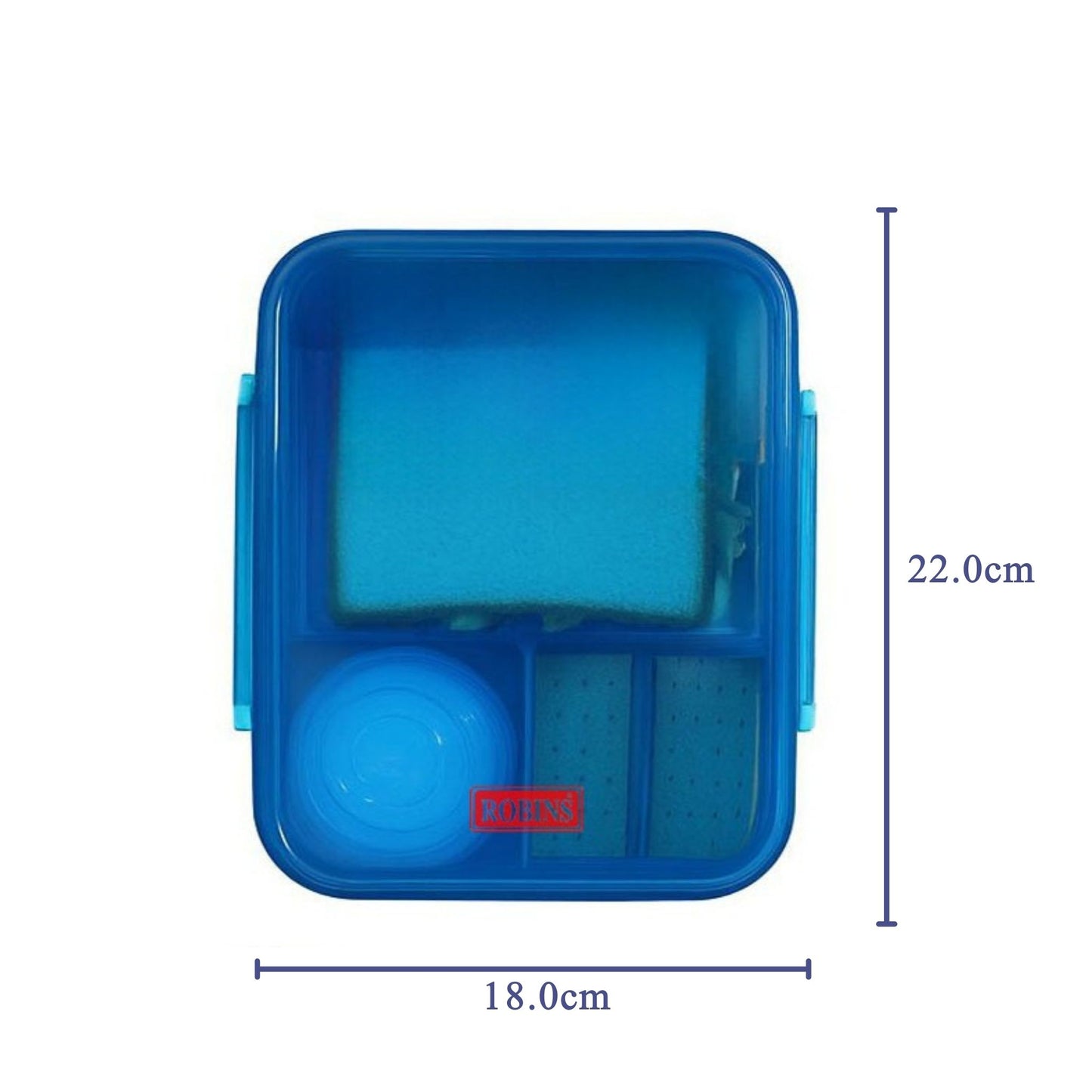 Robins Multi-Compartment Food Lunchbox 1700ml