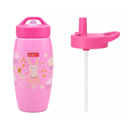 Robins Kids Water Bottle with Carry Handle – 360ml, 12M+
