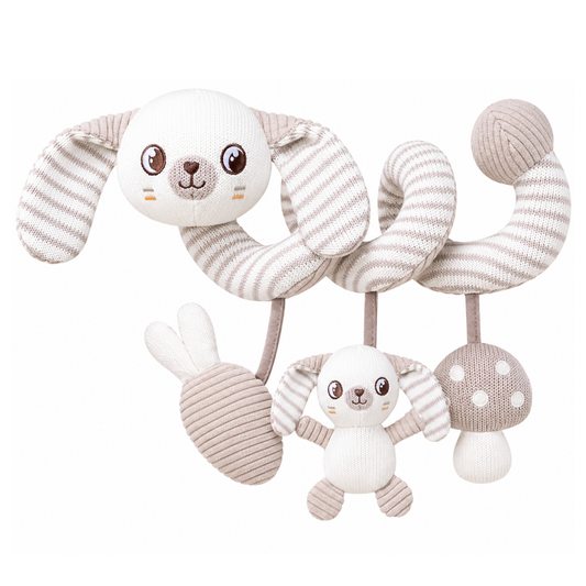Robins Baby Spiral Crib Toy – Plush Hanging Activity Toy (0m+)