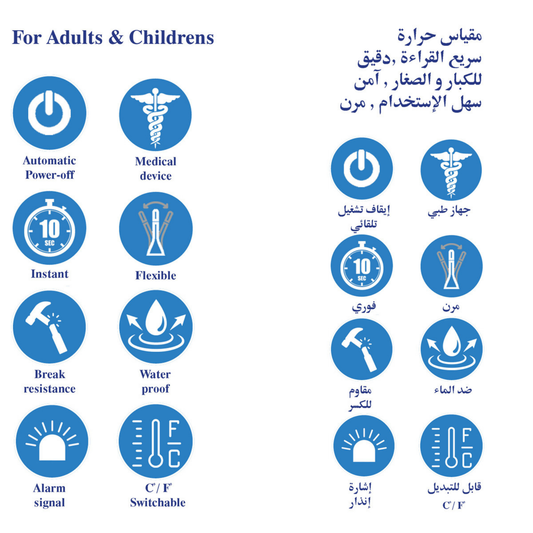 Robins Baby Flexible Thermometer RT12