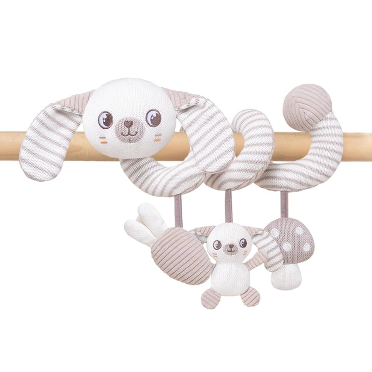Robins Baby Spiral Crib Toy – Plush Hanging Activity Toy (0m+)