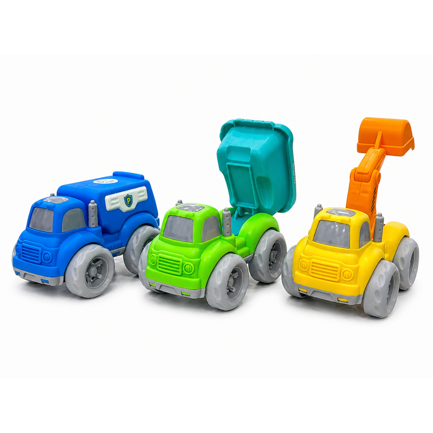 City Truck Construction Set – 3PCS Kids Vehicle Toy