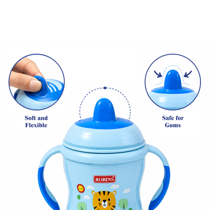 Robins Kids Training Cup with Handles – 240ml, 12M+
