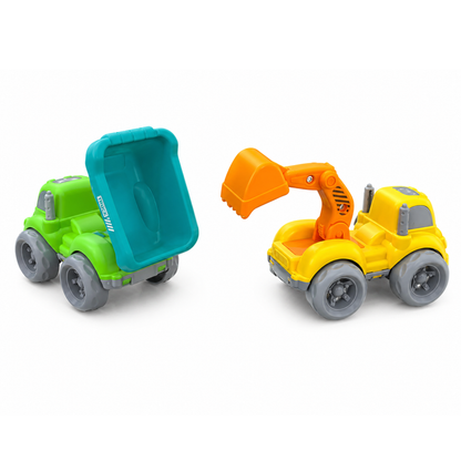 City Truck Construction Set – 3PCS Kids Vehicle Toy