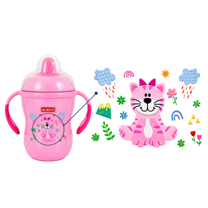 Robins Kids Training Cup with Handles – 240ml, 12M+