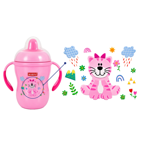 Robins Kids Training Cup with Handles – 250ml, 9M+