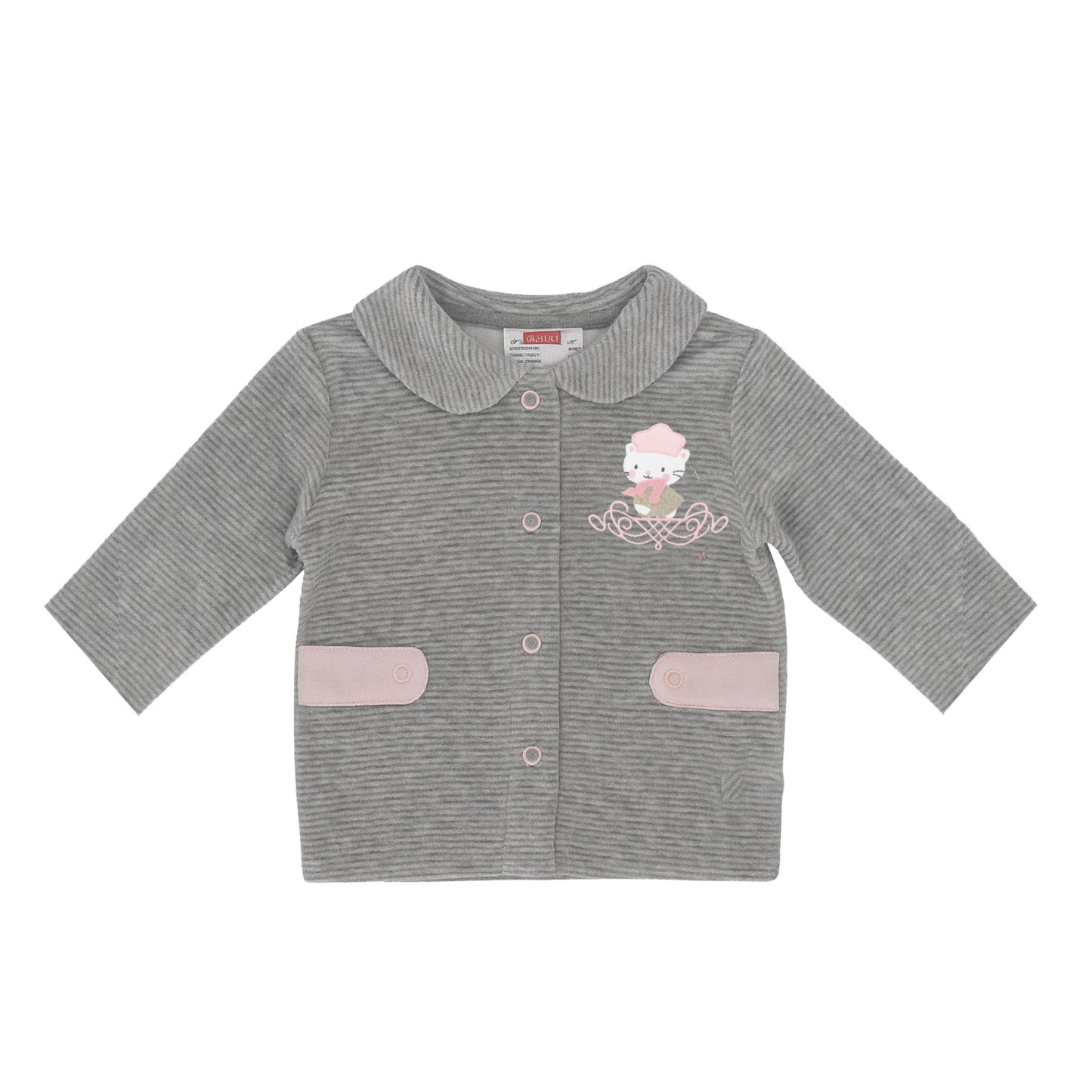 Robins Velvet Baby Outfit