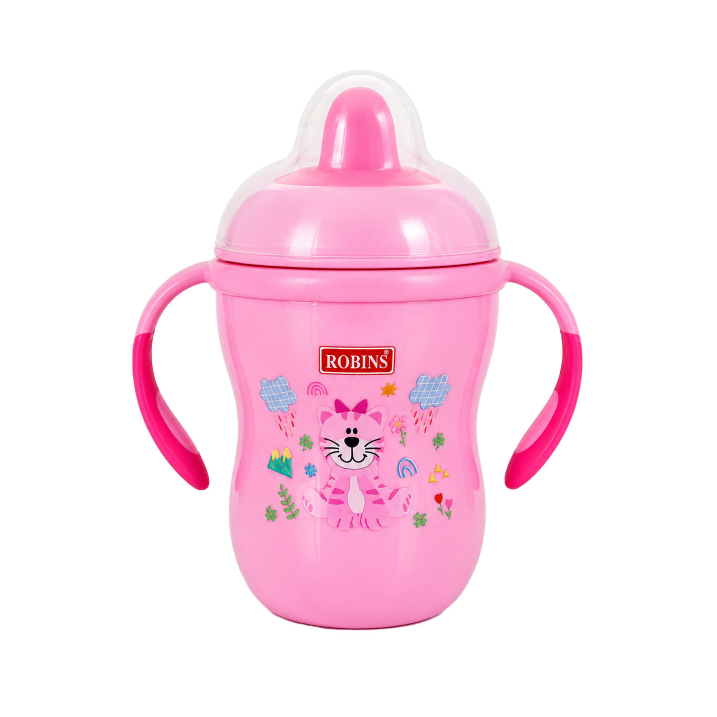 Robins Kids Training Cup with Handles – 240ml, 12M+