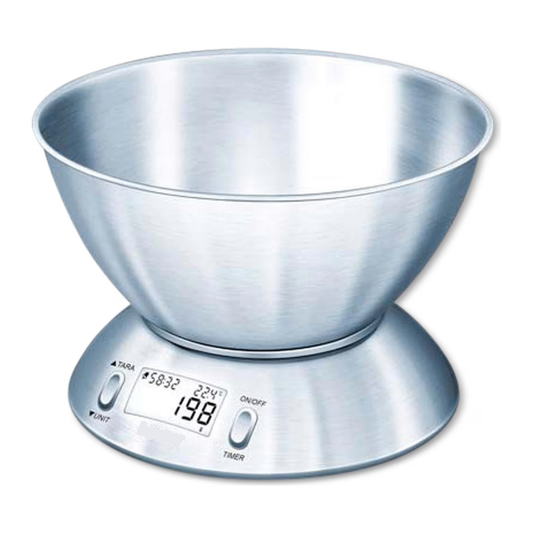 Digital Kitchen Scale with Bowl