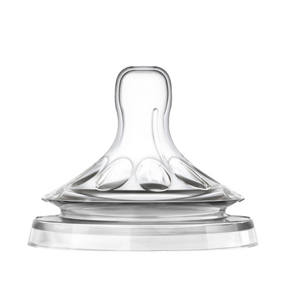 Robins Natural Feeding Bottle Silicone Teat Replacement 2-Pcs