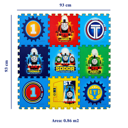 EVA Foam Interlocking Play Mat – Kids Floor Puzzle Mat