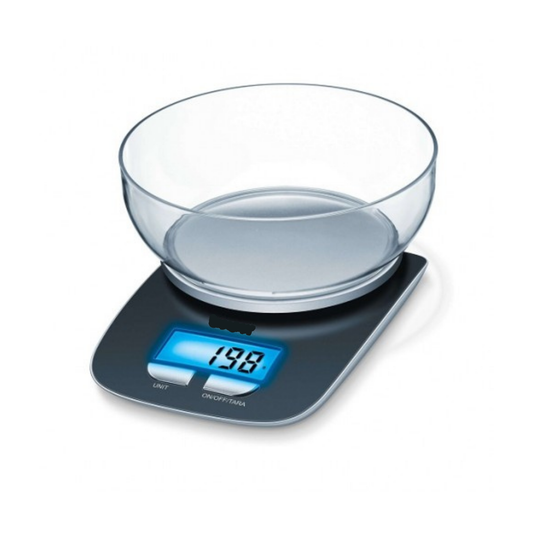 Digital Kitchen Scale with Bowl