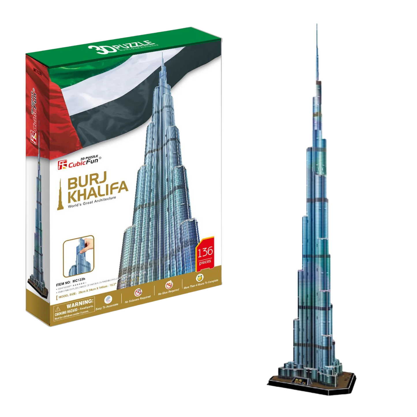 Burj Khalifa 3D Puzzle