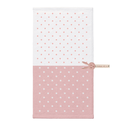 Robins Polka Dot Hand Towel – 25 × 50 cm