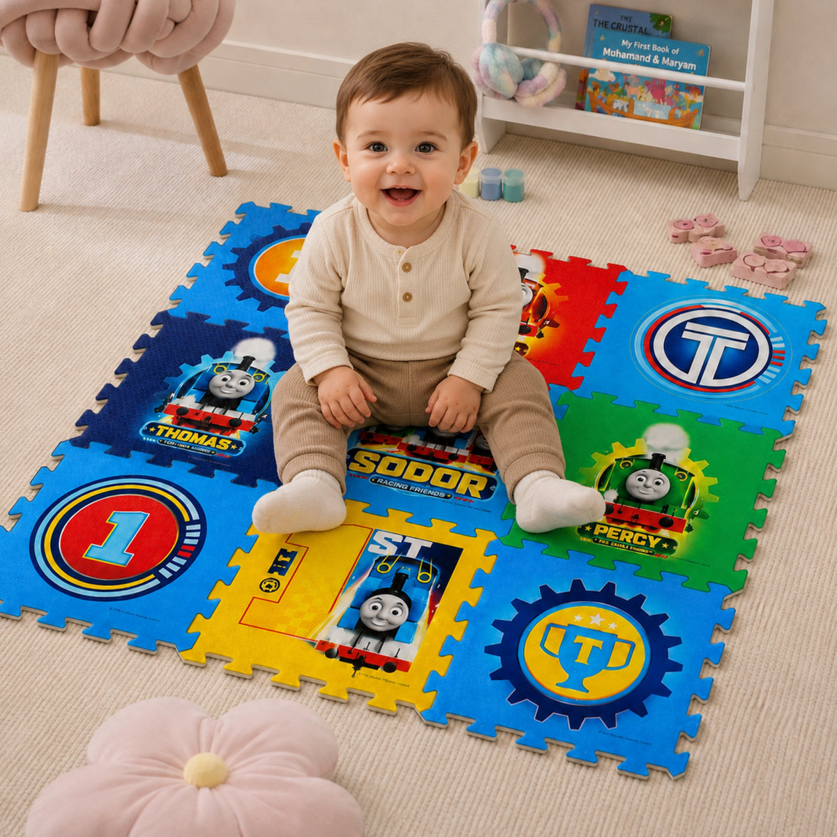 EVA Foam Interlocking Play Mat – Kids Floor Puzzle Mat