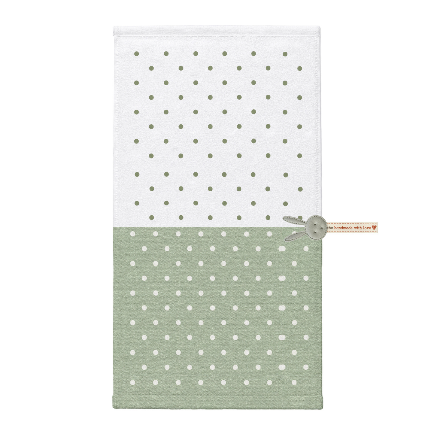 Robins Polka Dot Hand Towel – 25 × 50 cm