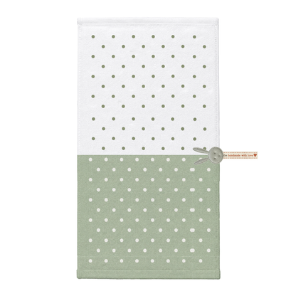 Robins Polka Dot Hand Towel – 25 × 50 cm