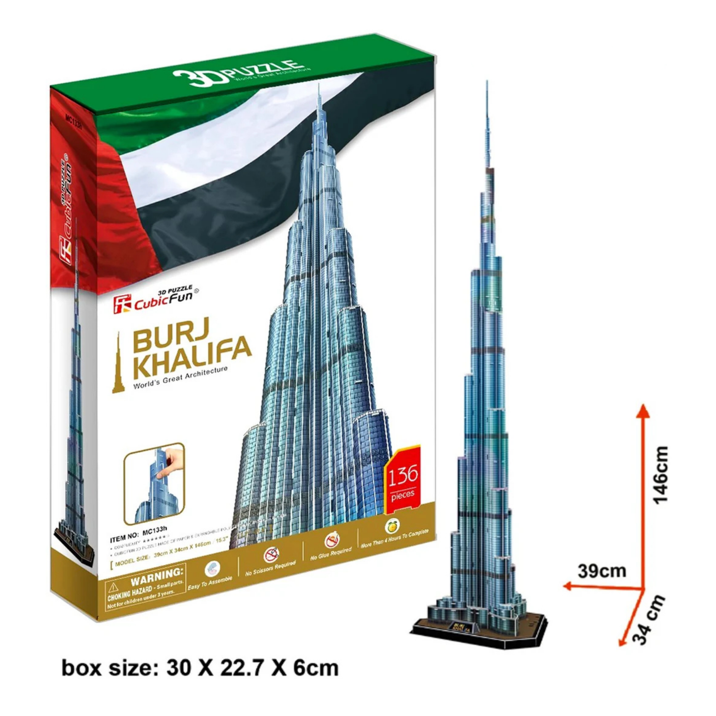 Burj Khalifa 3D Puzzle
