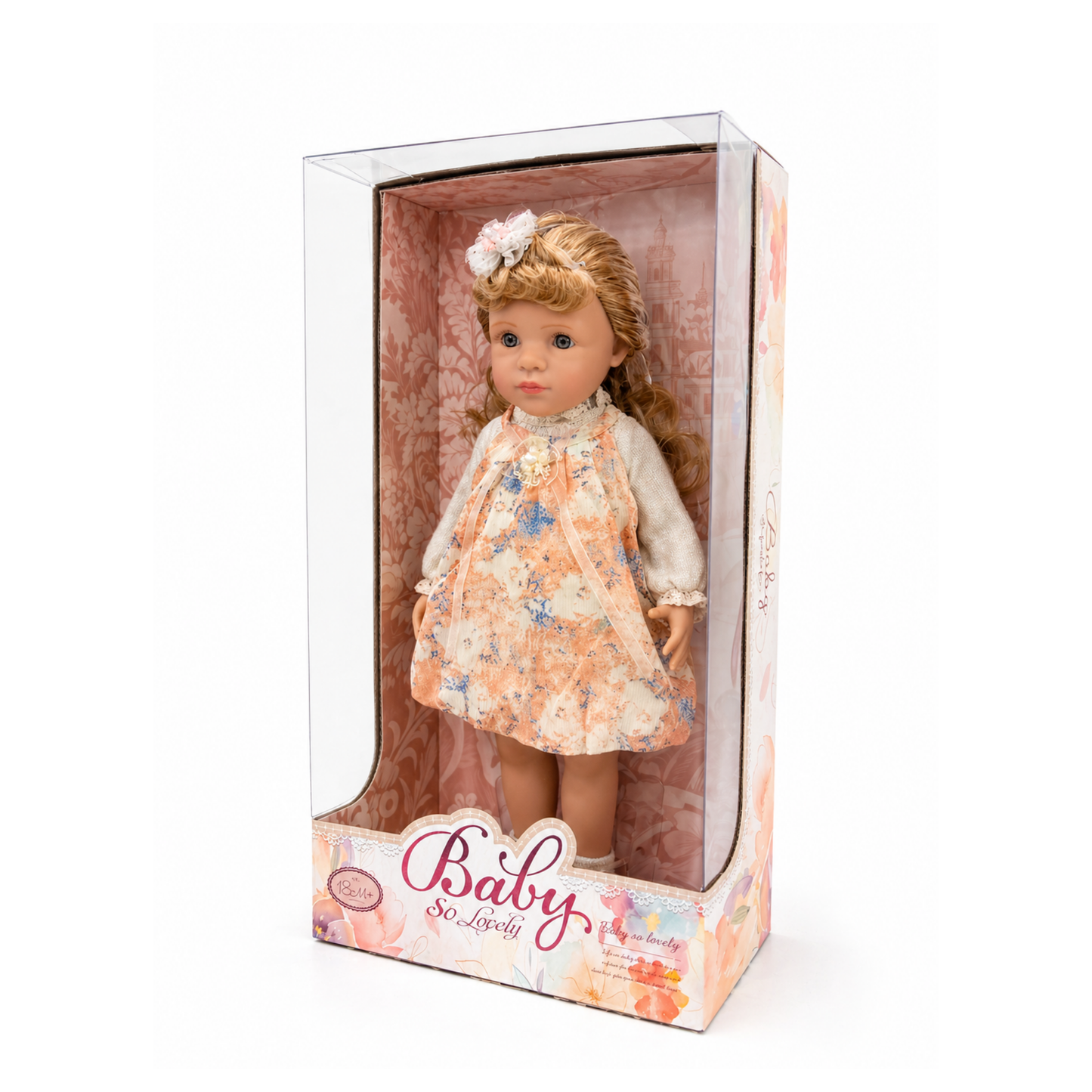 Baby So Lovely Doll – Floral Dress Edition (18M+)