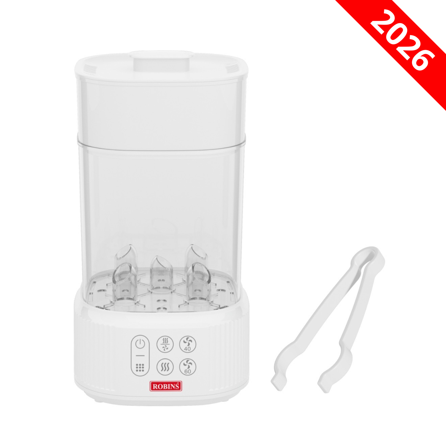 Robins Baby Bottles Steam Sterilizer And Dryer (2026 Arrival)