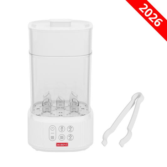 Robins Baby Bottles Steam Sterilizer And Dryer (2026 Arrival)