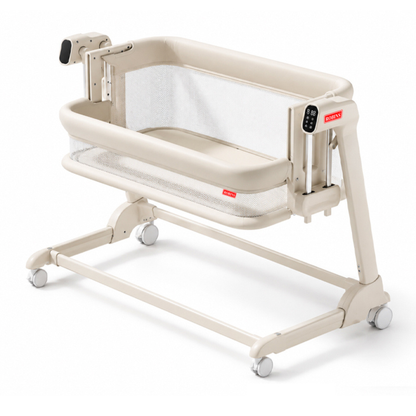 Robins Dream™ Smart Bedside Bassinet – Electric Adjustable Cradle