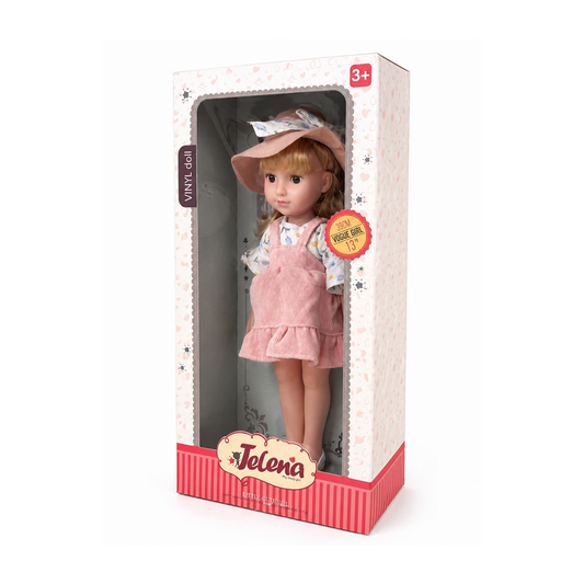 Telena Vinyl Doll – Little Cute Girl (13”)