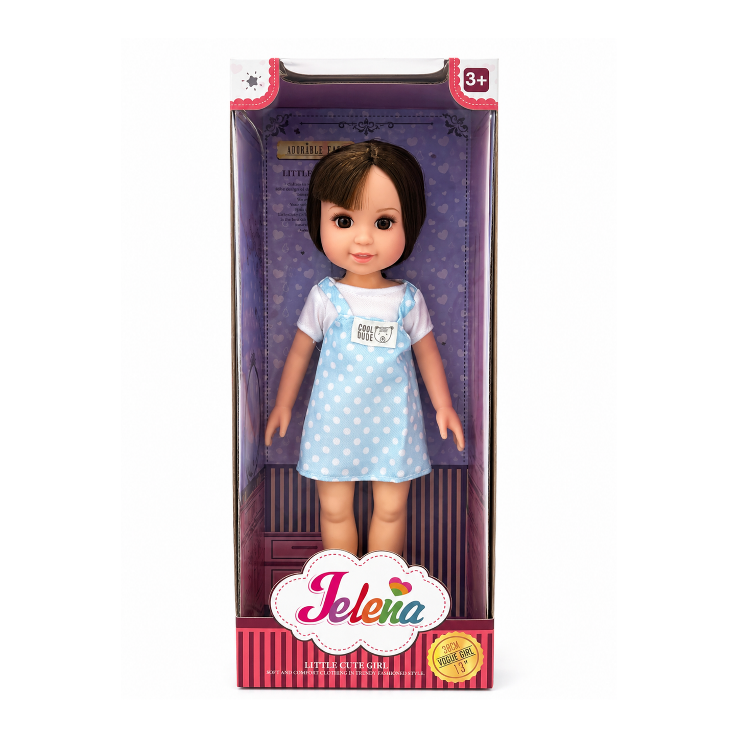 Jelena Doll – Little Cute Girl (Yellow Floral Dress)