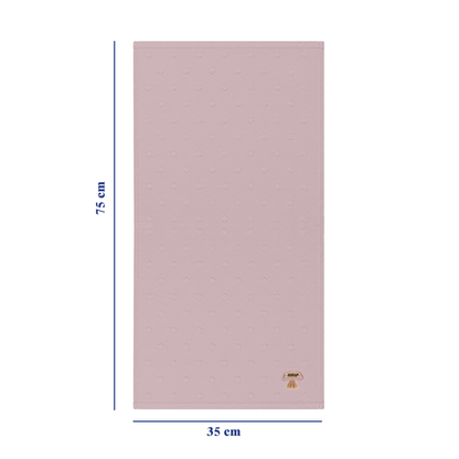 Robins Embossed Dot Hand Towel – 35 × 75 cm