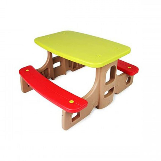 Robins Kids Plastic Table with Benches