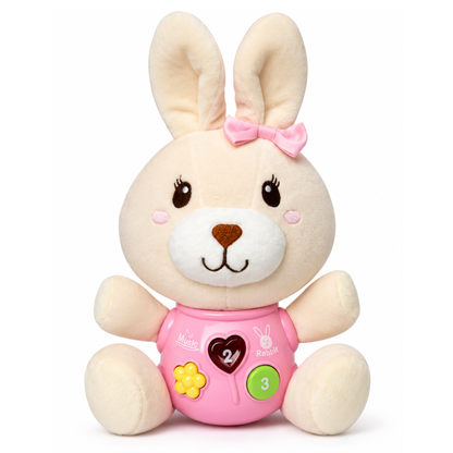Robins Musical Bunny Plush Toy with Lights Music