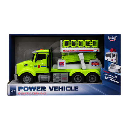Power Vehicle Mobile Lift Truck with Light & Sound (3+ Ages)