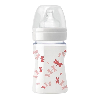 Robins Glass Anti-Colic Baby Feeding Bottle – 125 ml (0m+)