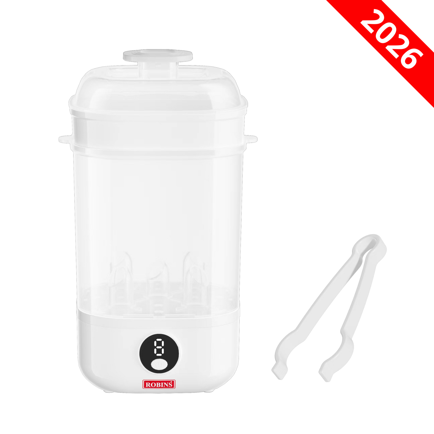 Robins Baby Bottles Steam Sterilizer (2026 Arrival)