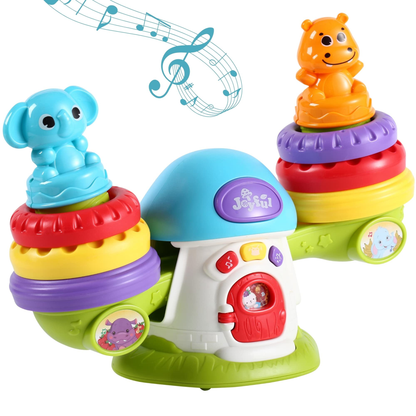 Rocking Ring Toss Balance Toy