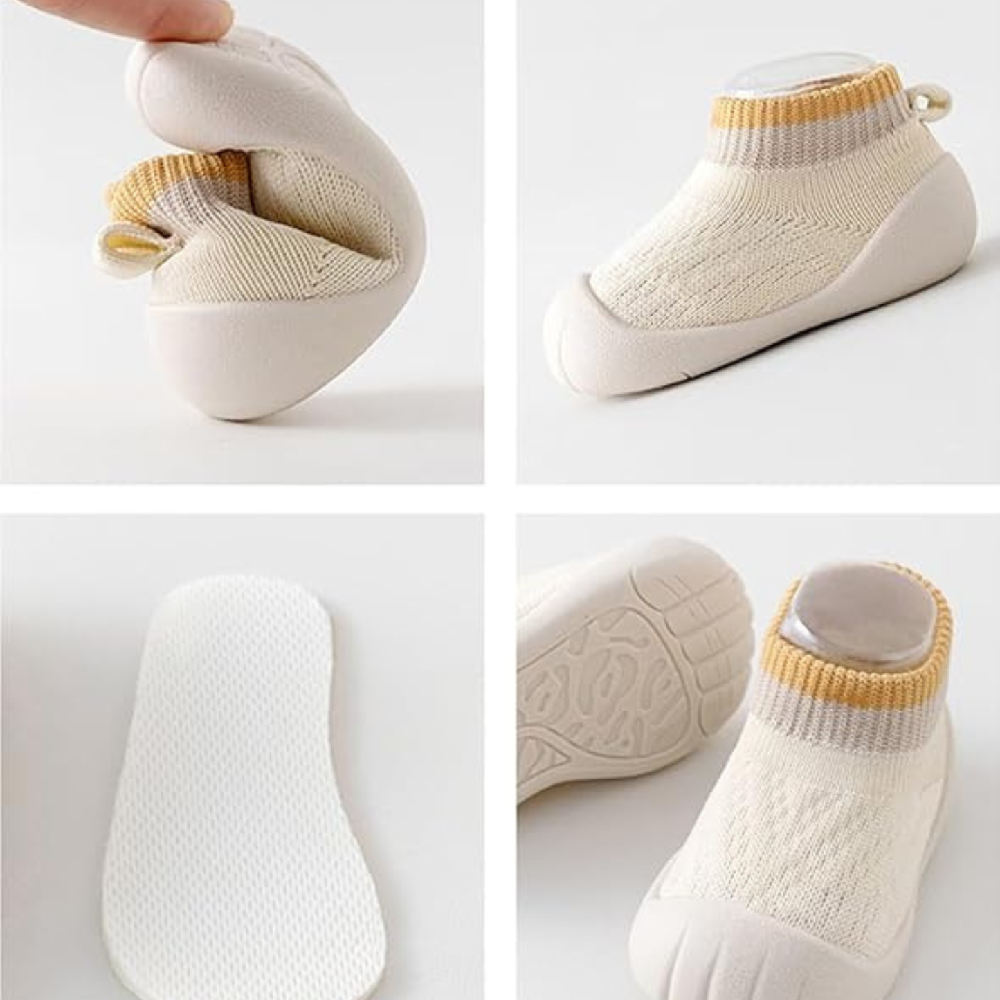Robins Baby Sock Shoes – Short Neck Soft Sole
