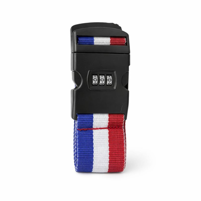 Adjustable Luggage Strap with 3-Digit Combination Lock