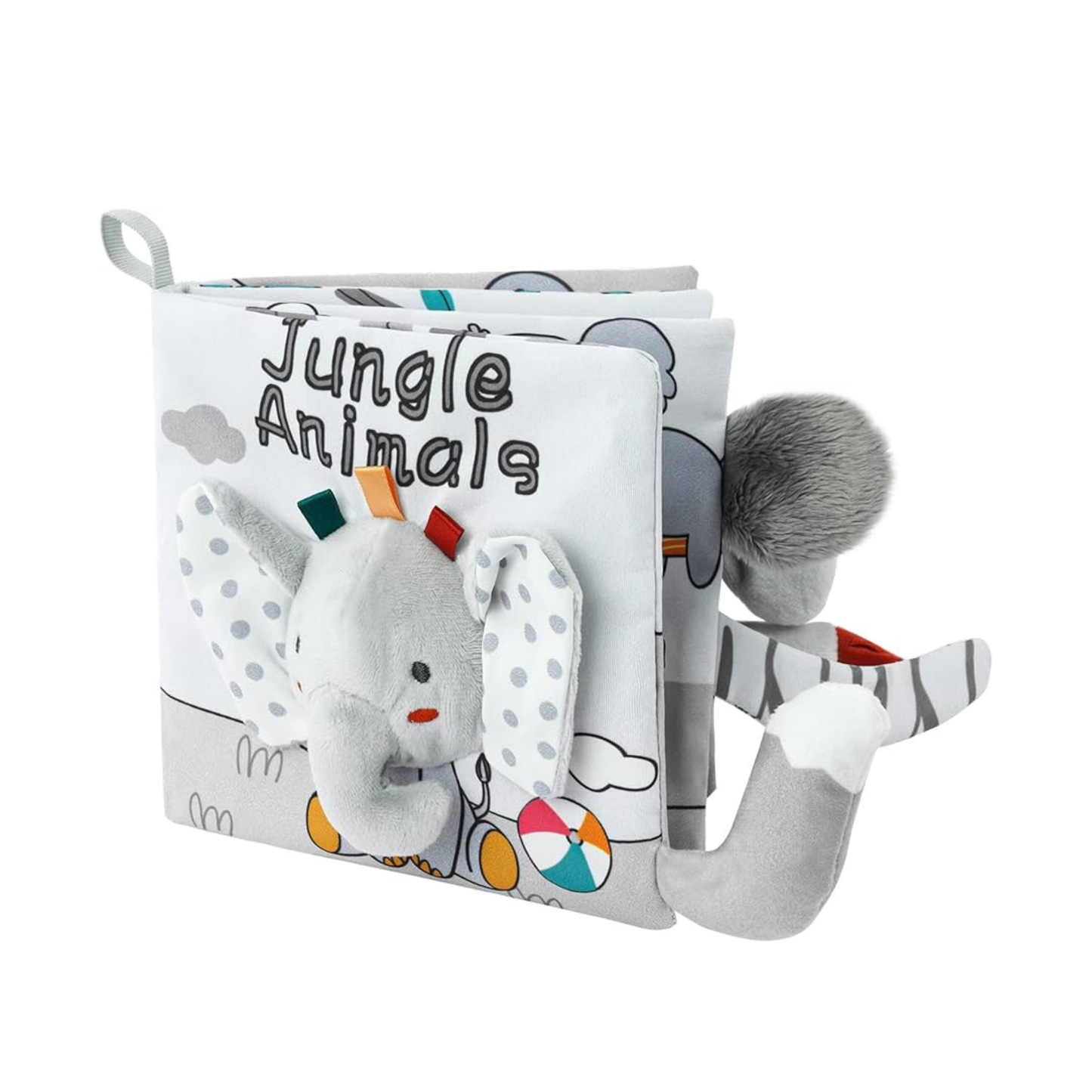 Robins Jungle Animals Soft Activity Cloth Book
