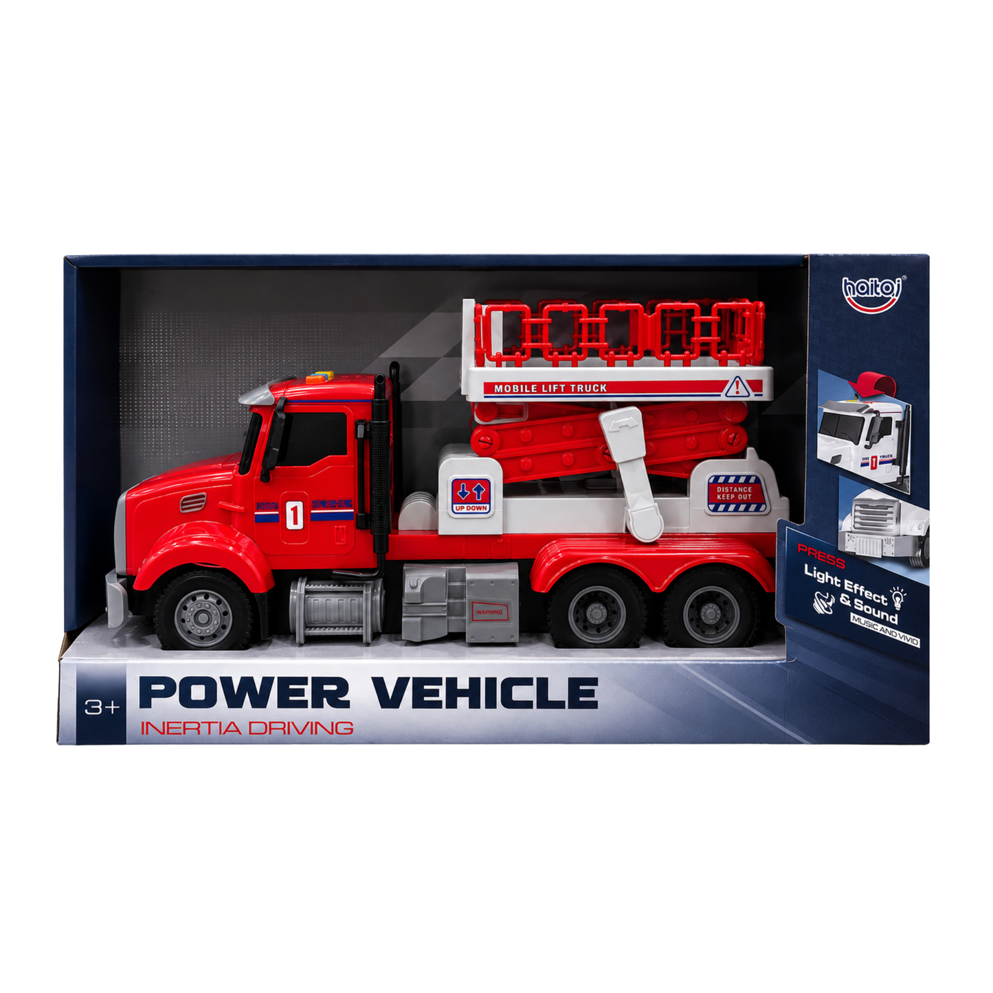 Power Vehicle Mobile Lift Truck with Light & Sound (3+ Ages)
