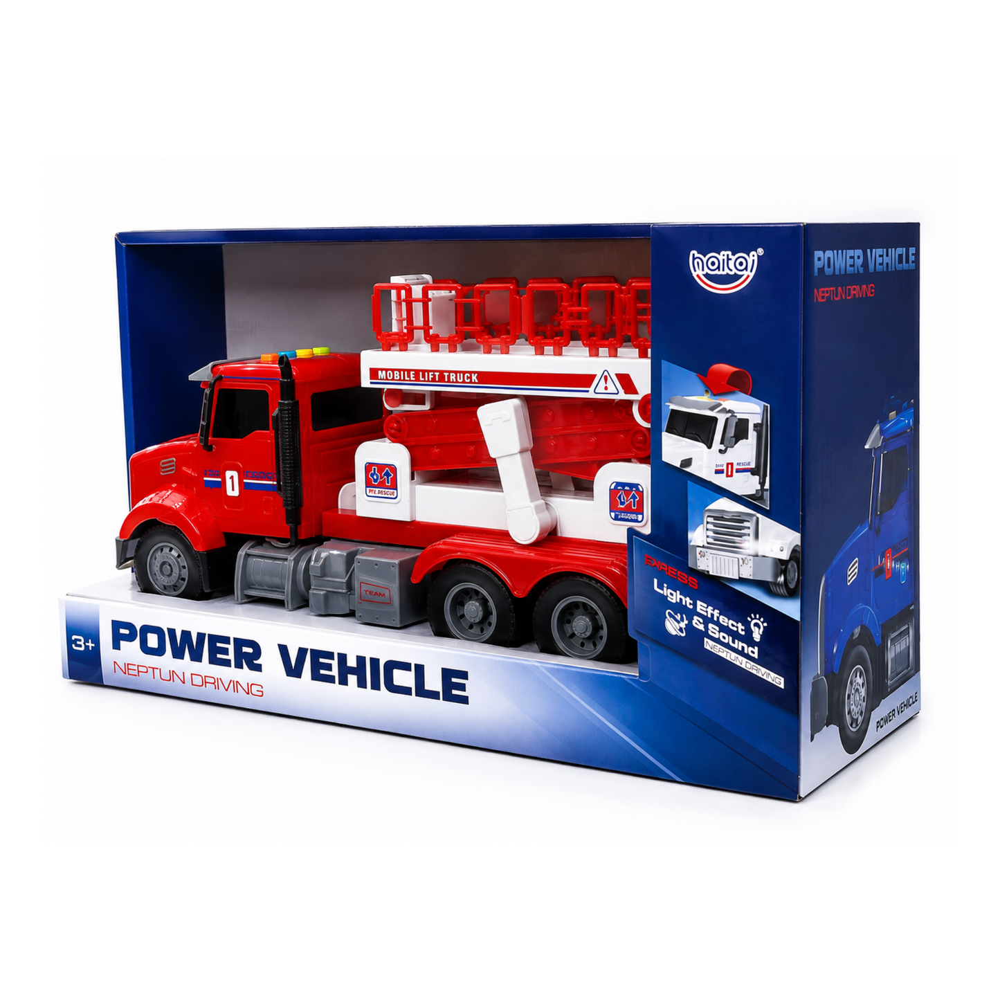 Power Vehicle Mobile Lift Truck with Light & Sound (3+ Ages)