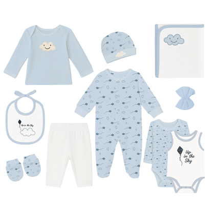 Robins Newborn Clothing Gift Set – 10 Pieces