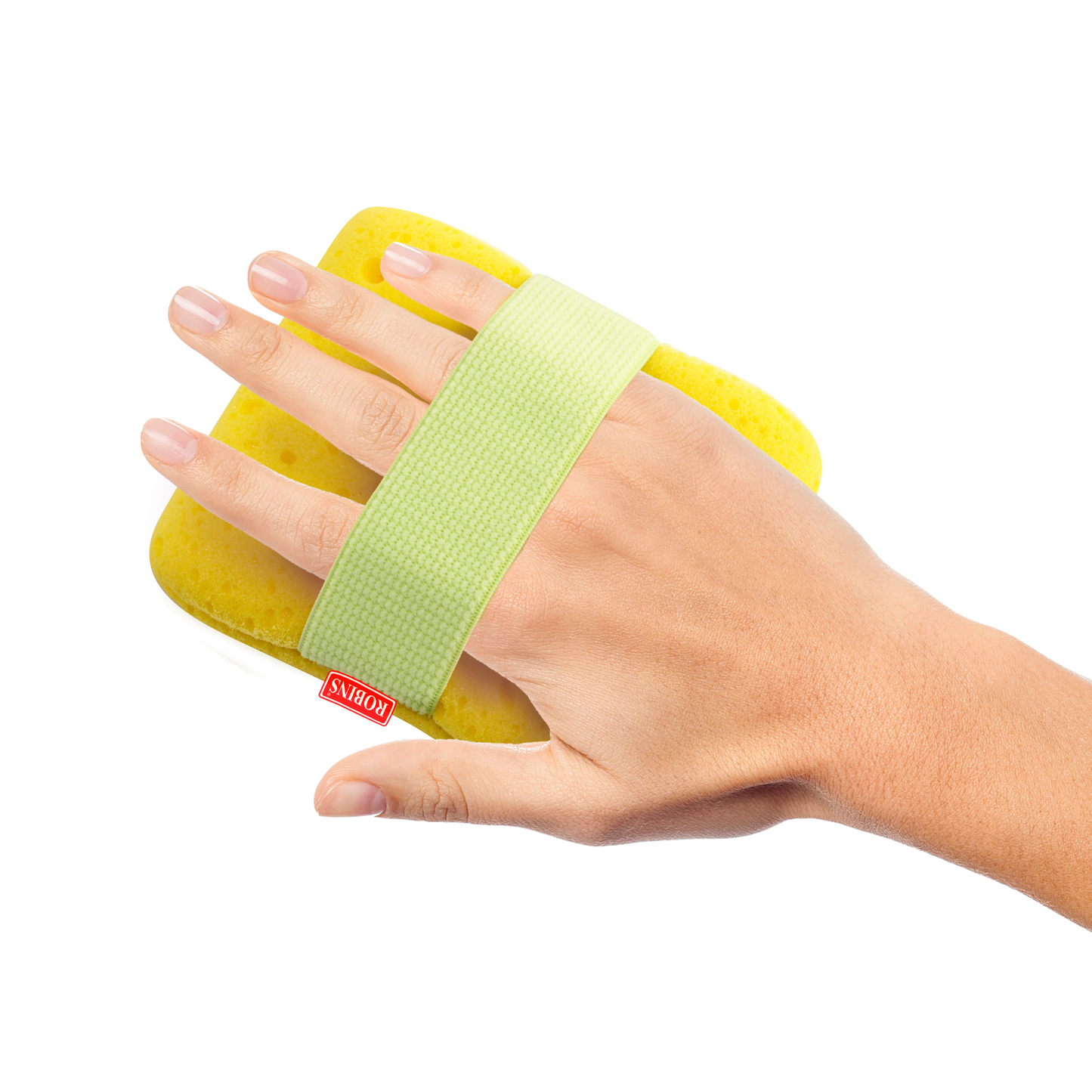 Robins Baby Bath Sponge With Hand Strap