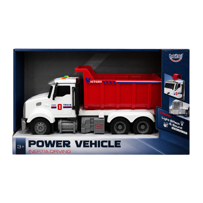 Power Vehicle Dump Truck with Light & Sound (3+ Ages)