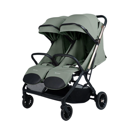 Twin Side-by-Side Stroller With Reclining Seats 0-Months+