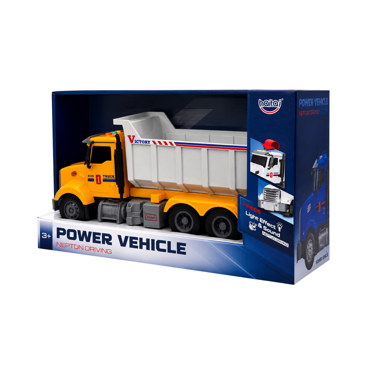 Power Vehicle Dump Truck with Light & Sound (3+ Ages)