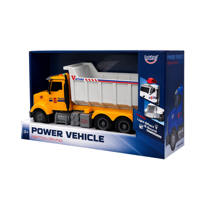 Power Vehicle Dump Truck with Light & Sound (3+ Ages)