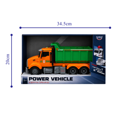 Power Vehicle Dump Truck with Light & Sound (3+ Ages)