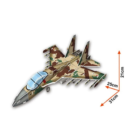 Sukhoi SU-35 Super Military 3D Puzzle