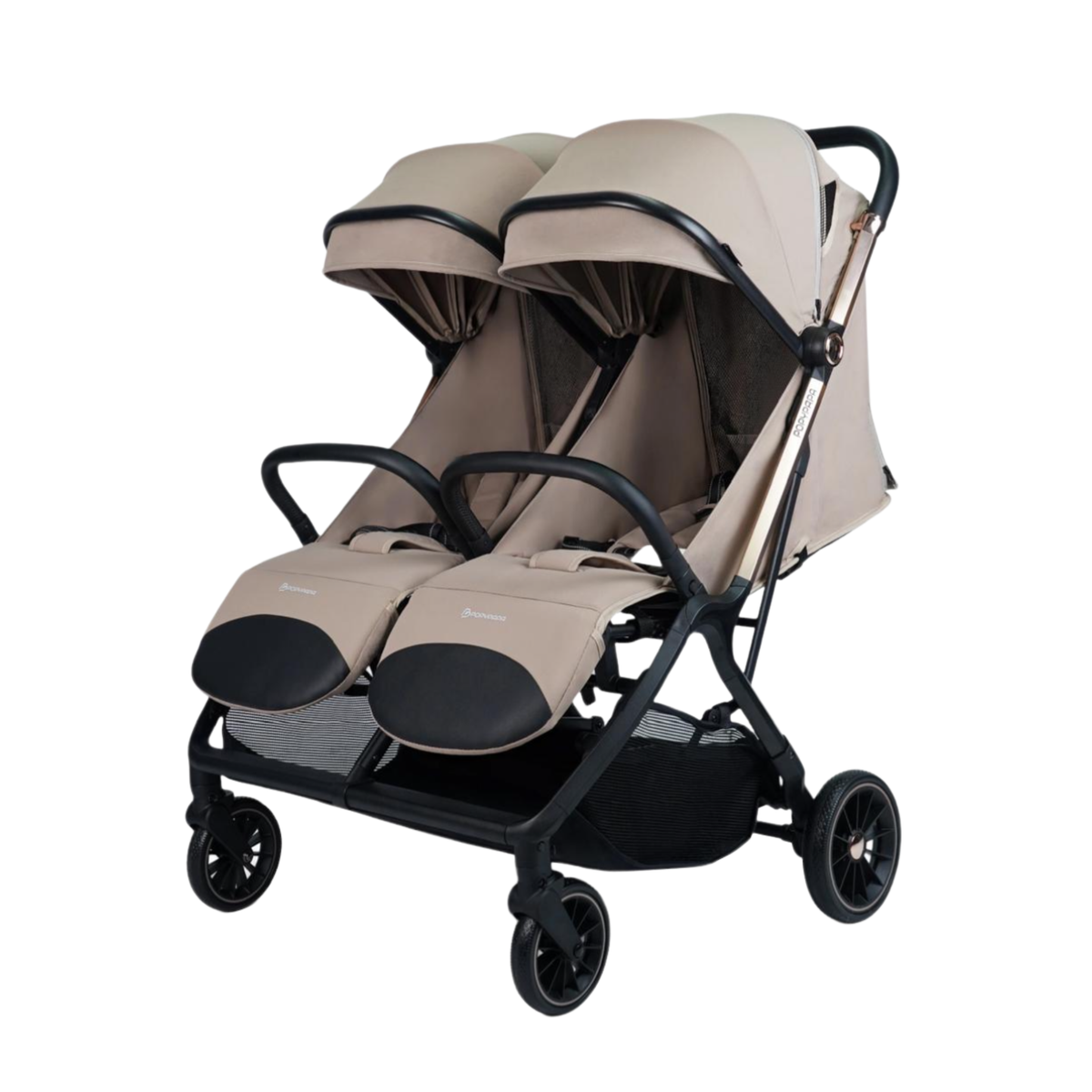 Twin Side-by-Side Stroller With Reclining Seats 0-Months+